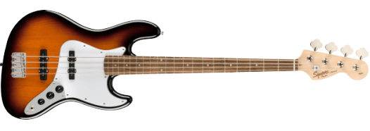 Squier Affinity Jazz Bass - Brown Sunburst