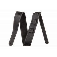 Fender Monogram Leather Strap Black