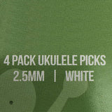 Martin Ukulele Picks 4-Pack
