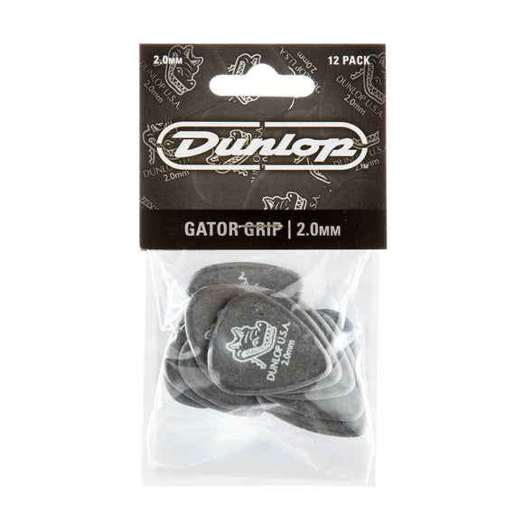 Dunlop GATOR GRIP® PICK 2.0MM 12 Pack