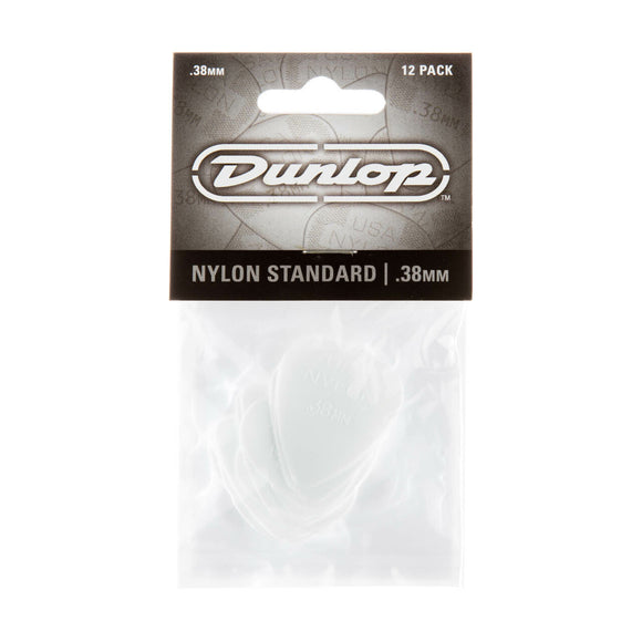 Dunlop NYLON STANDARD PICK .38MM 12 Pack