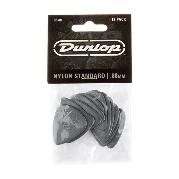 Dunlop NYLON STANDARD PICK .88MM 12 Pack