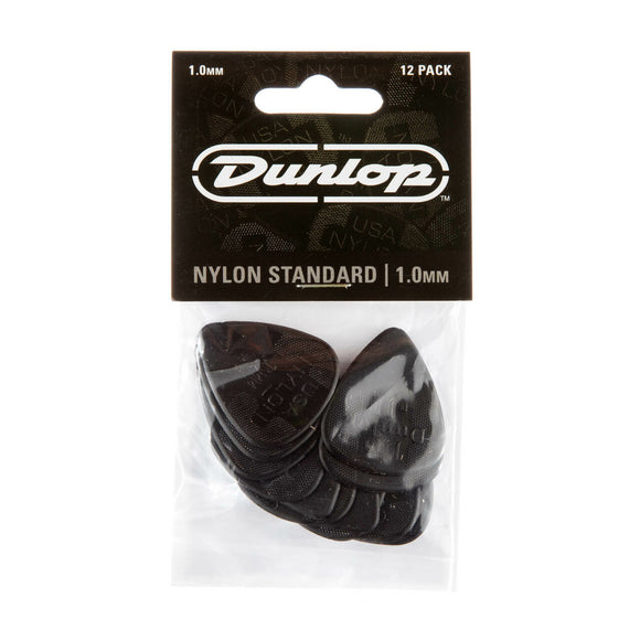 Dunlop NYLON STANDARD PICK 1.0MM 12 Pack