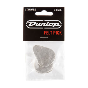 Dunlop Felt Picks Standard 3-Pack