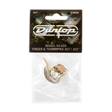 Dunlop NICKEL SILVER FINGER & THUMBPICKS .013 IN
