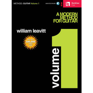 Berklee A MODERN METHOD FOR GUITAR – VOLUME 1 Audio Access Included
