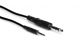 Hosa CMS-110 Stereo Interconnect 3.5mm TRS to 1/4