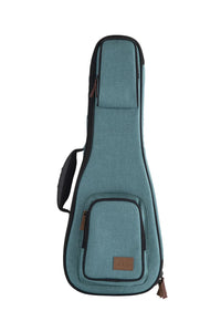 Kala Deluxe Soprano Cloth Ukulele Case - Turquoise