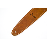 Fender Ball Glove Leather Strap Brown End