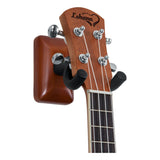 Gator Frameworks Mahogany Wall Mount Ukulele/Mandolin Hanger