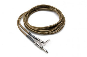 Hosa GTR-518R Guitar Cable Tweed Right Angle 18Ft