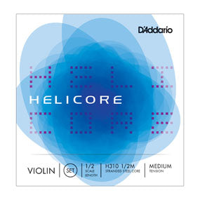 D'Addario H310 Helicore 1/2 Scale Medium Tension Violin String Set