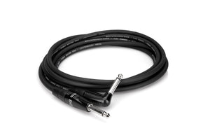 Hosa HGTR-005R Pro Series Guitar Cable Right Angle 5ft