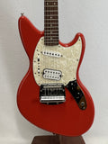 Used 2021 Fender  Kurt Cobain Jag-Stang Fiesta Red