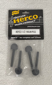 HERCO VIOLIN PEGS - 1/2 SIZE HE922