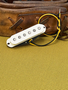 Lollar Stratocaster Vintage Blonde Middle White