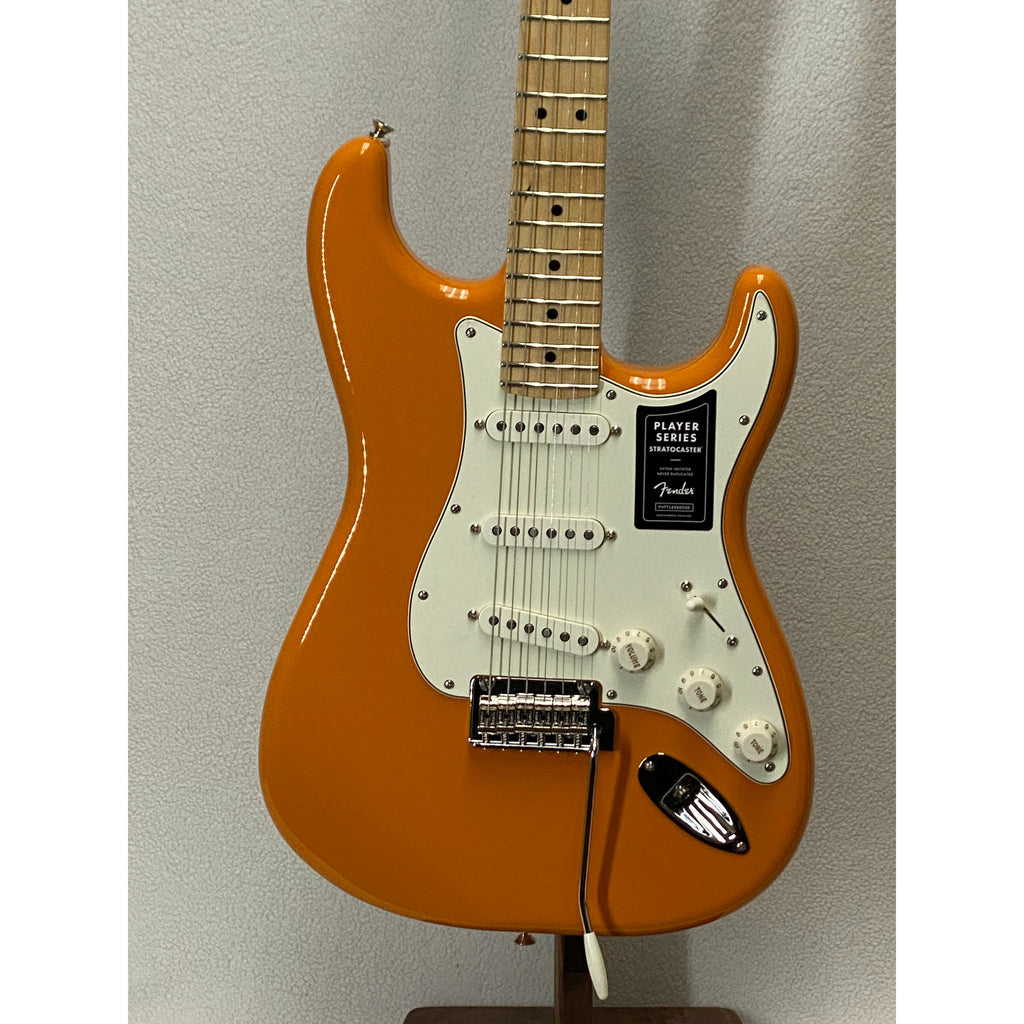 Fender Player Stratocaster Capri Orange – Strings & Things Music LLC