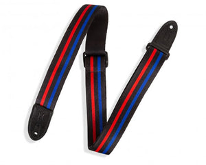 Levy's Red and Black Racing Stripe Strap