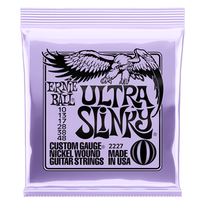 Ernie Ball Ultra Slinky Nickel Wound Electric Guitar Strings 10-48 2227