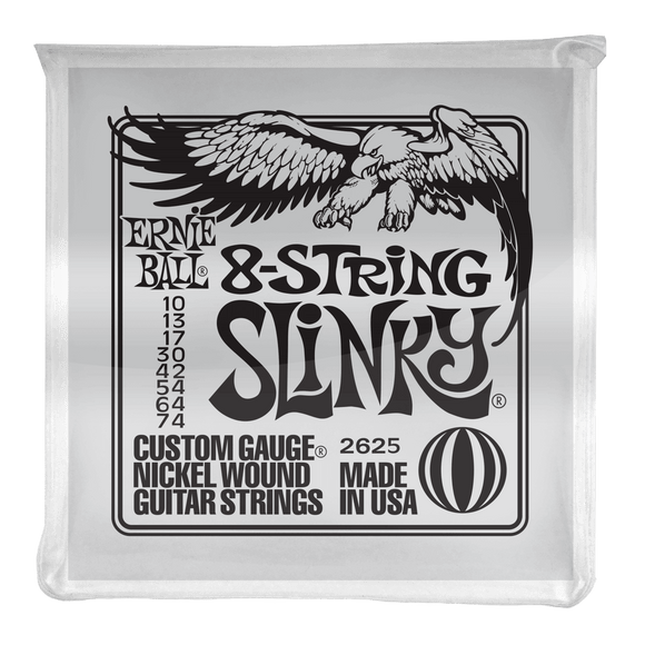 Ernie Ball Slinky 8-String Electric Guitar Strings 2625