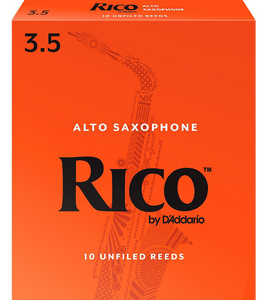 Rico Alto Saxophone Reeds 10-Pack - 3.5
