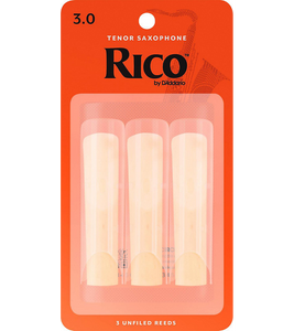 Rico Tenor Saxophone Reeds 3-Pack - 3.0