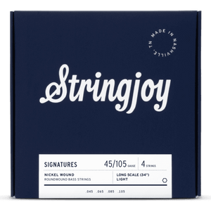 Stringjoy Light Gauge 45-105 4 String Long Scale Bass