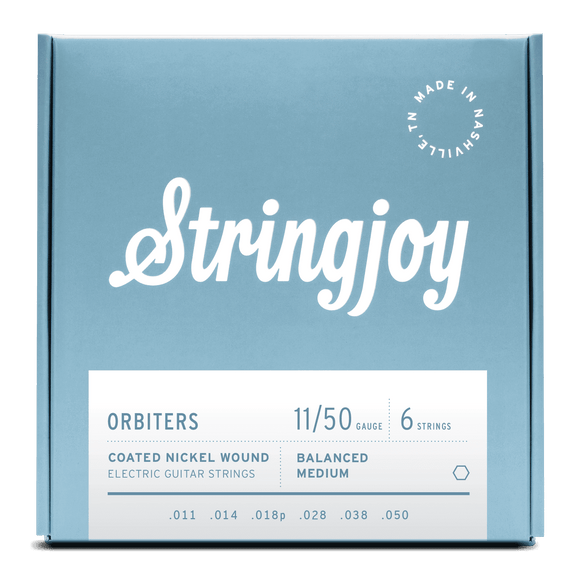 Stringjoy Orbiters Balanced Medium Gauge 11-50 Coated