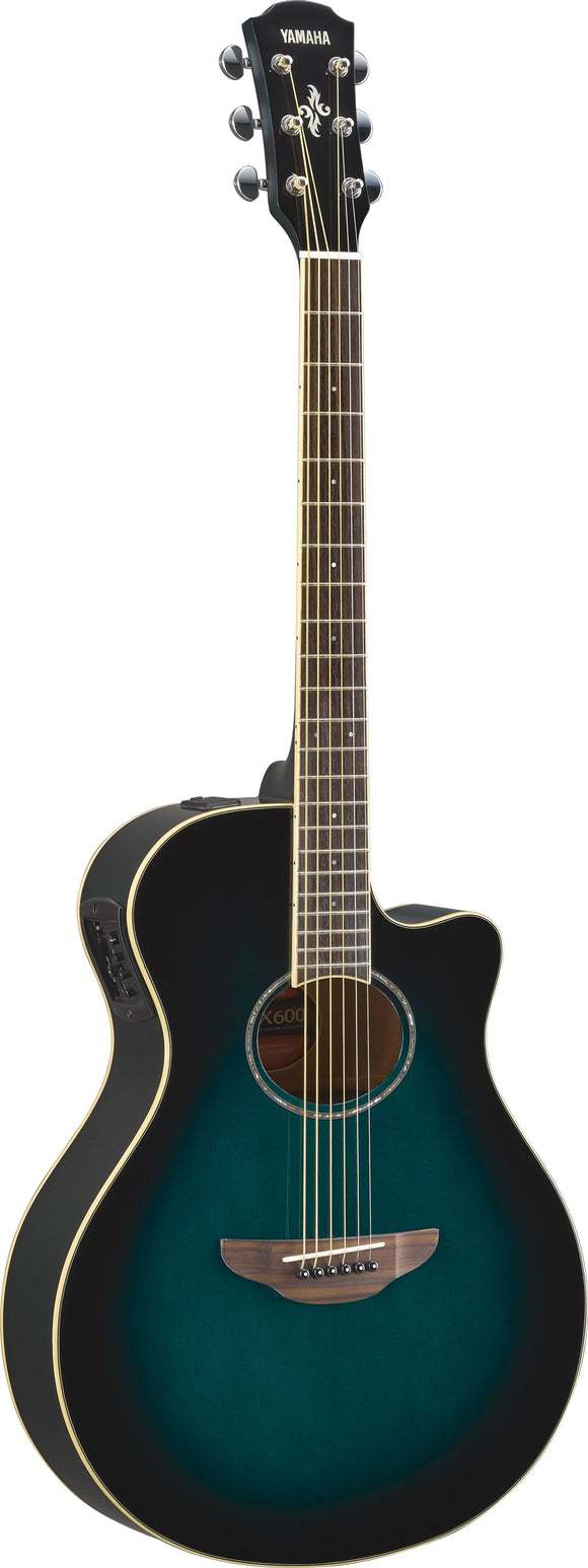 Yamaha APX600 Acoustic Guitar Blue