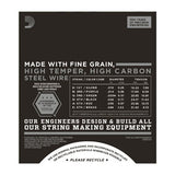 D'Addario ECG23 Chromes Flat Wound 10-48