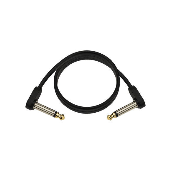 D'Addario Custom Series Flat Patch Cable - 2 ft.