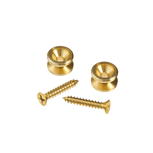 D'addario Solid Brass End Pin Brass