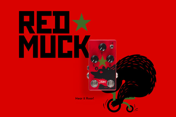 Jam Pedals Red Muck mk.2 Fuzz/Distortion Pedal