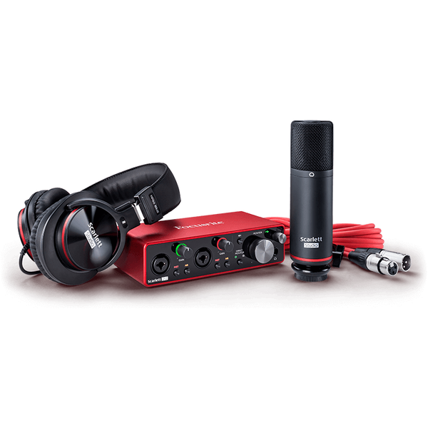 Focusrite Scarlett 2i2 Studio 3rd Gen Home Recording Bundle